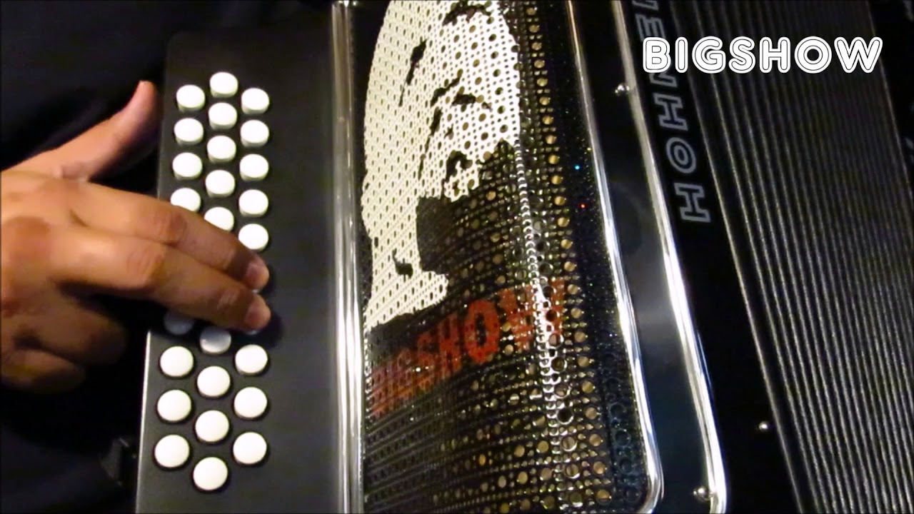 el columpio rieleros tutorial instruccional acordeon sol principiante