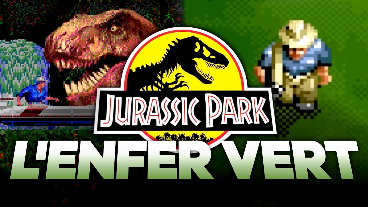 Ces jeux sont cauchemardesques | JURASSIC PARC CLASSIC GAMES COLLECTION - GAMEPLAY SWITCH FR