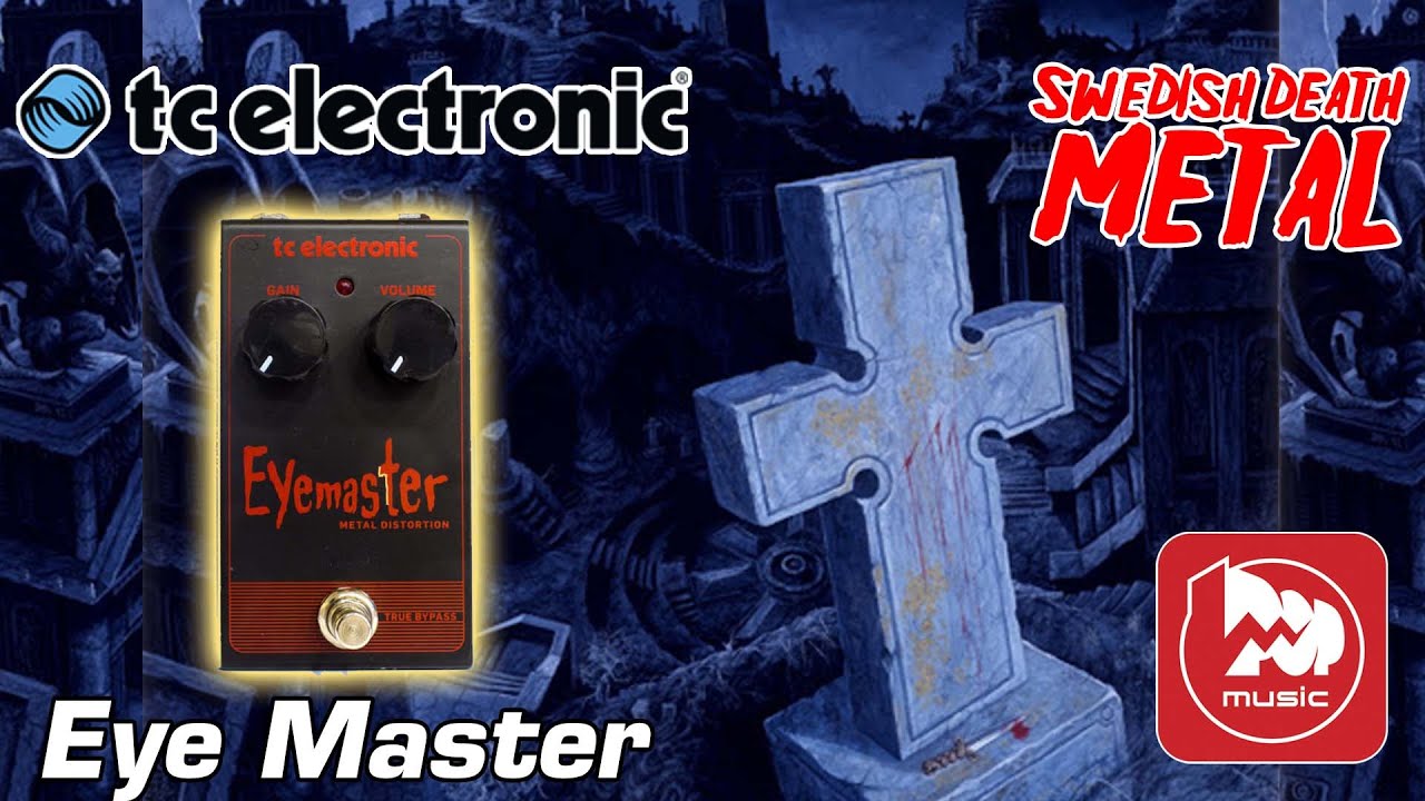 Гитарная педаль TC ELECTRONIC Eye Master Metal Distortion (агрессивный дисторшн)