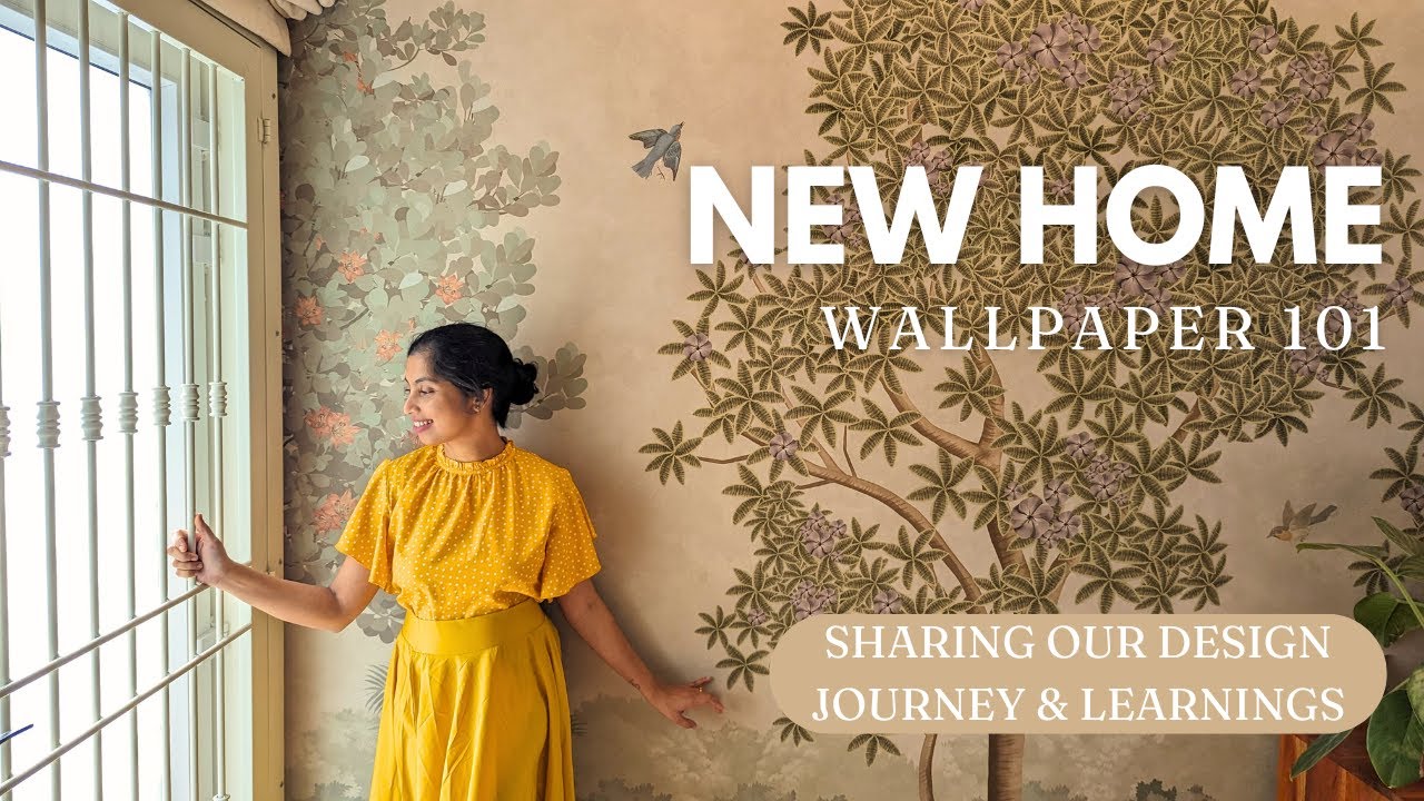First Peek Into Our New Home | How To Choose Wallpaper For Your Bedroom @Life n Colors