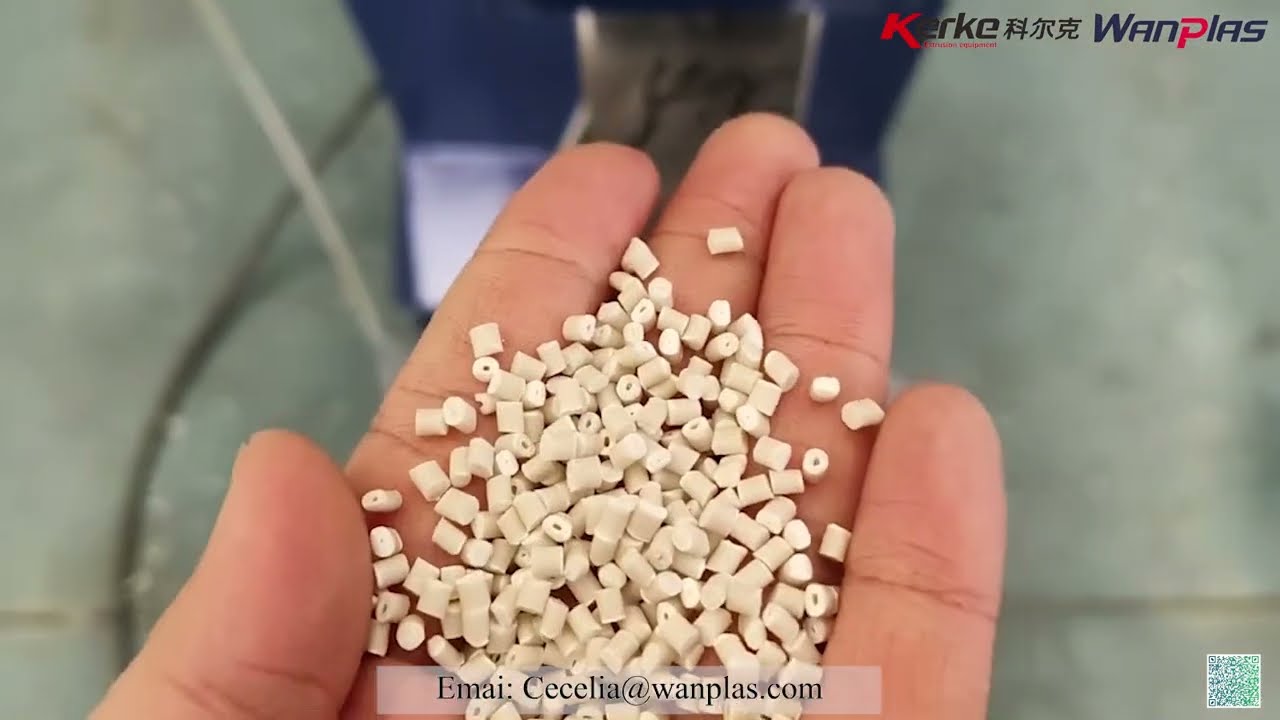 KTE-40B Twin Screw Extruder for PET Color Masterbatch