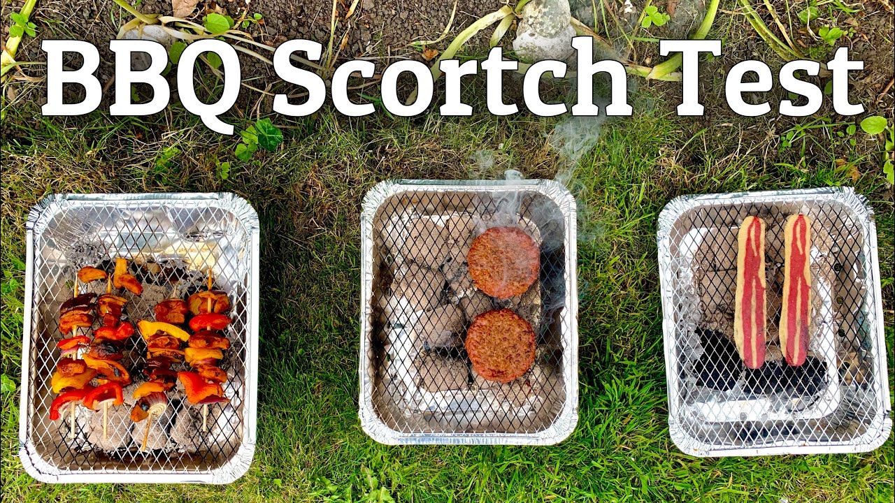 Disposable BBQ Scorch Test - Camp Fire Safety Tips
