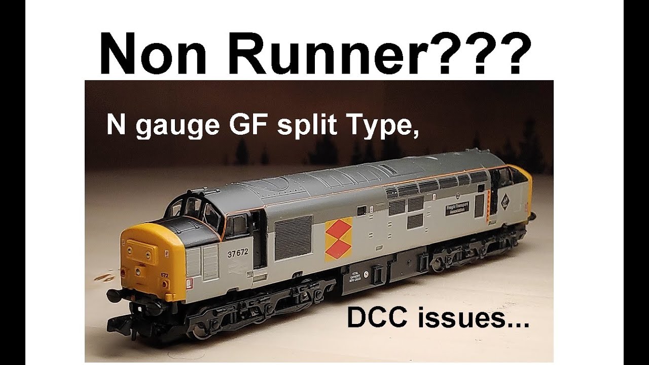 DCC Class 37 Graham Farish Non Runner Fix
