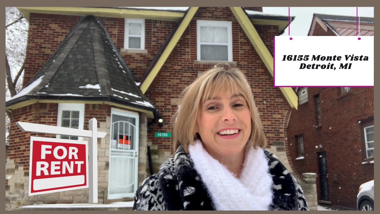 Rent This House!  16155 Monte Vista, Detroit's West Side- 4 bedrooms, 1.5 baths, Newly Renovated!