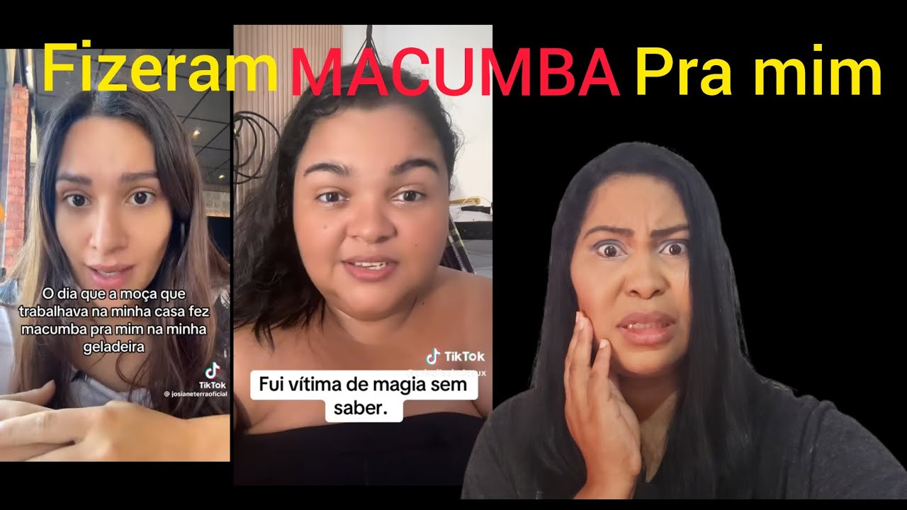 Elas foram vítimas de feitiço! 😱Reagindo  a relatos Reais do TIK TOK 