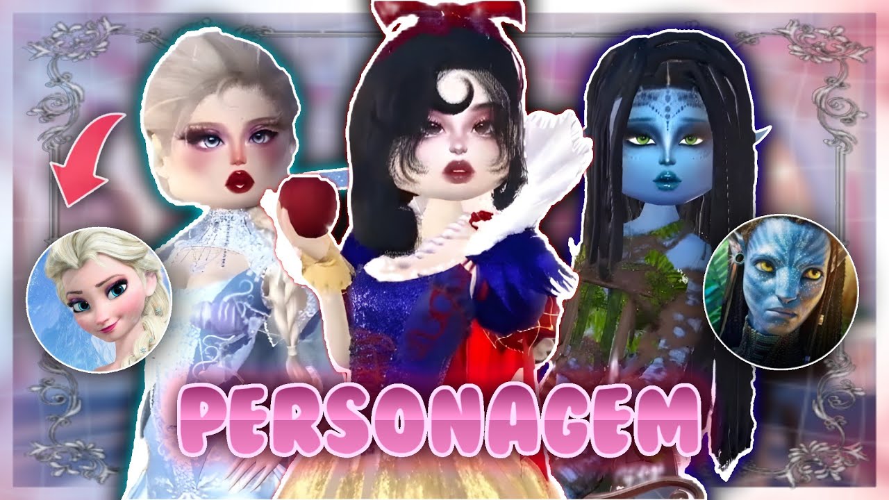 jogando DRESS TO IMPRESS mas SÓ posso fazer PERSONAGENS