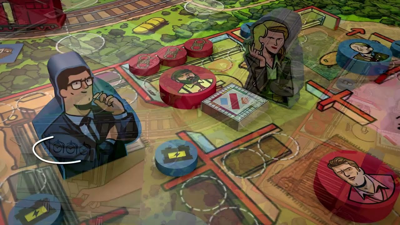 New trailer - The Glasgow Train Robbery board game
