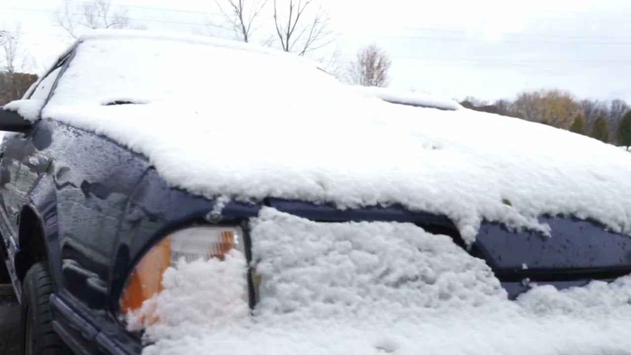 Blue Car Teaser 1988 Mustang 351
