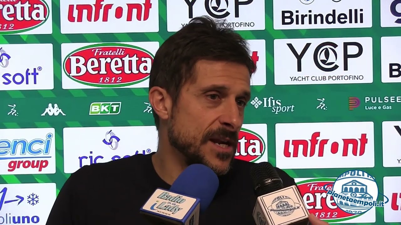 PianetaEmpoli.it | Mister Dionisi dopo Empoli-Juve Stabia 1-2