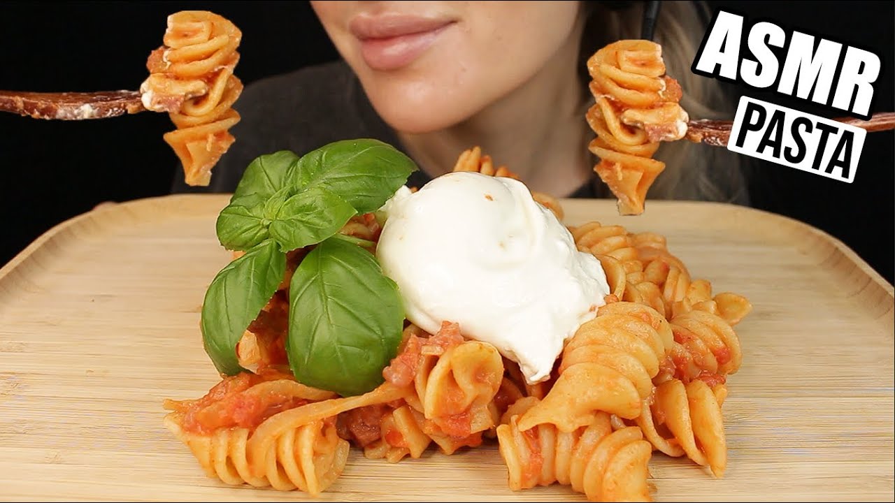 ASMR CREAMY GIANT PASTA DEL MARESCIALLO + BURRATA MUKBANG EATING SOUNDS No Talking 먹방 | Kasmia ASMR