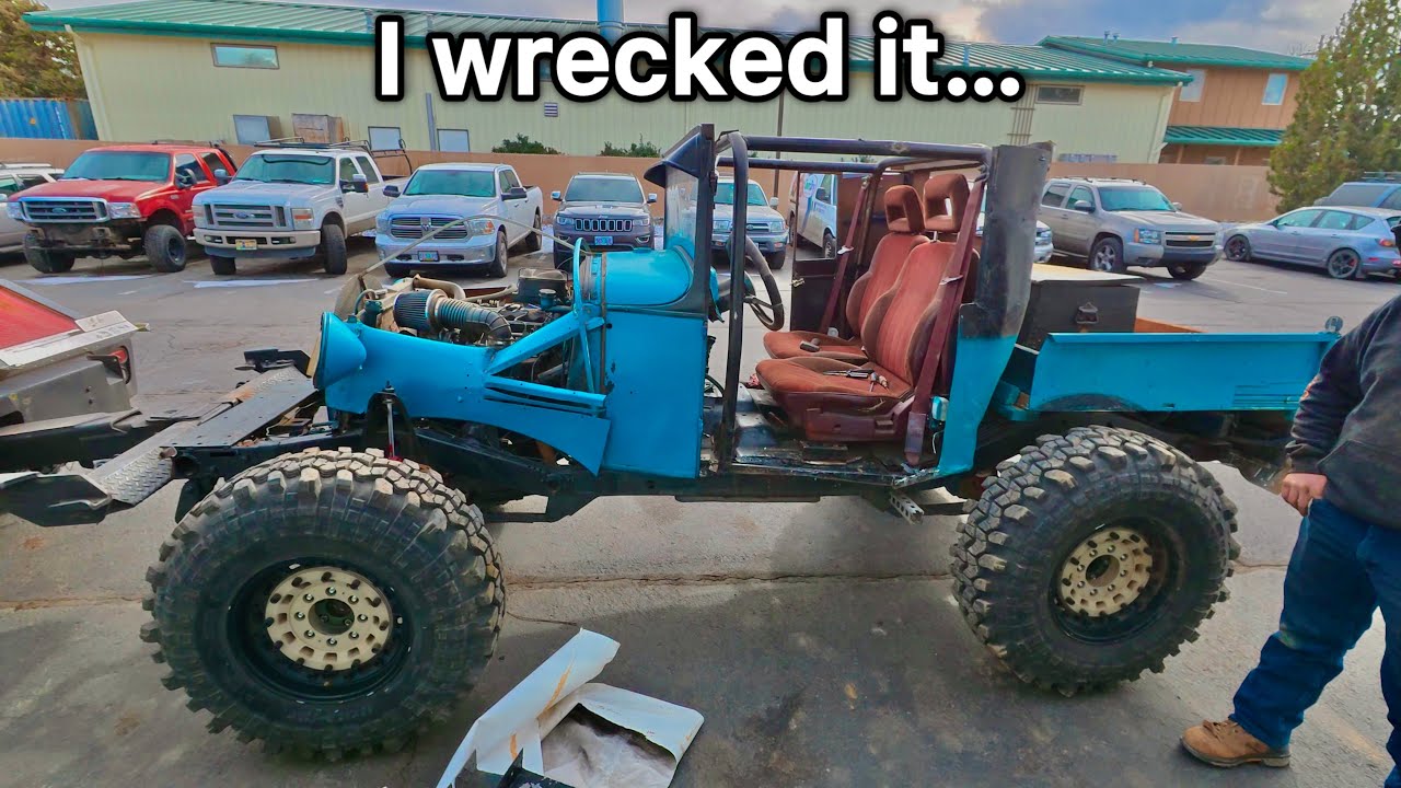 I Wrecked Jed.  Is It Done Forever??