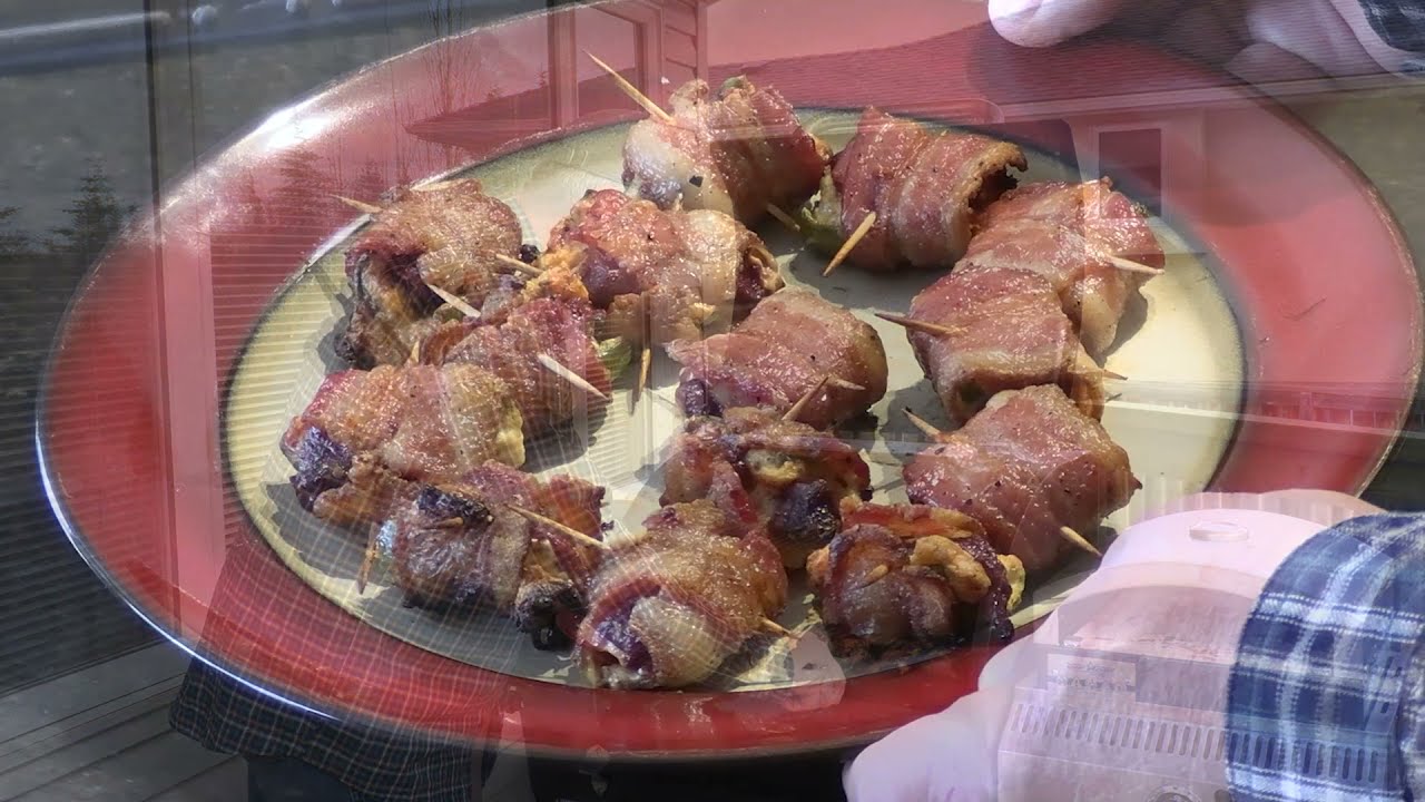 Duck Poppers on Pellet Grill