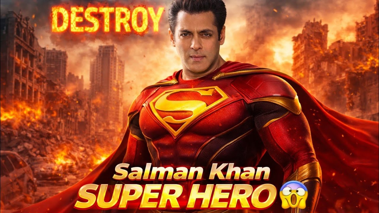 Salman Khan Superhero Film Big Update 🔥 | Bhai Ka Hollywood Style Action?