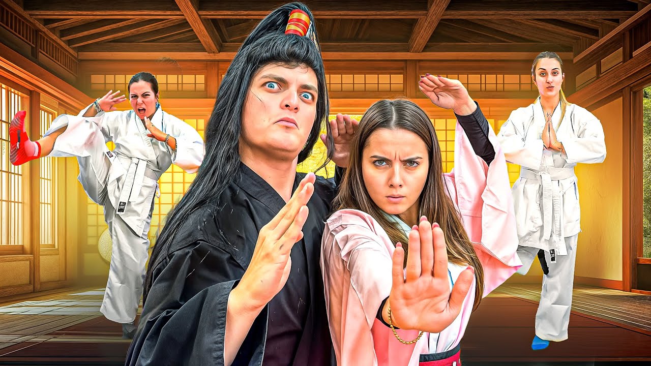 HO APERTO UNA VERA SCUOLA DI KARATE IN CASA NELLA VITA REALE PER 24 ORE! 🥋 CON I NOSTRI AMICI..