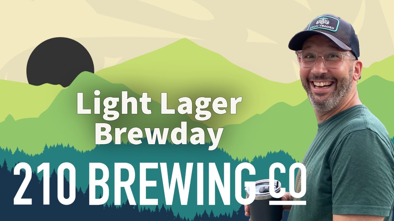 Brewing Light Lager: Full Brewday w/ 210 Brewing Company