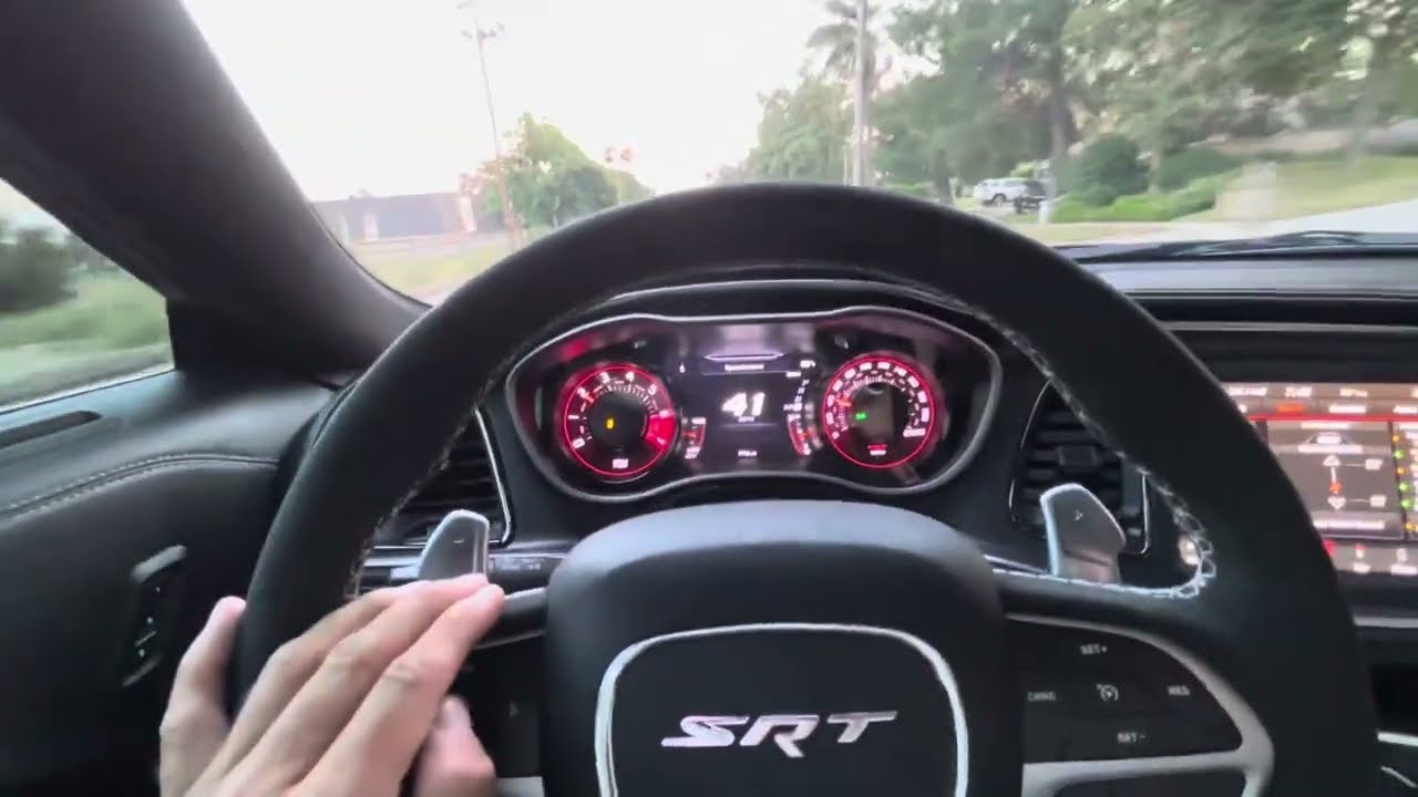 SRT HELLCAT REDEYE DRIVE VIDEO
