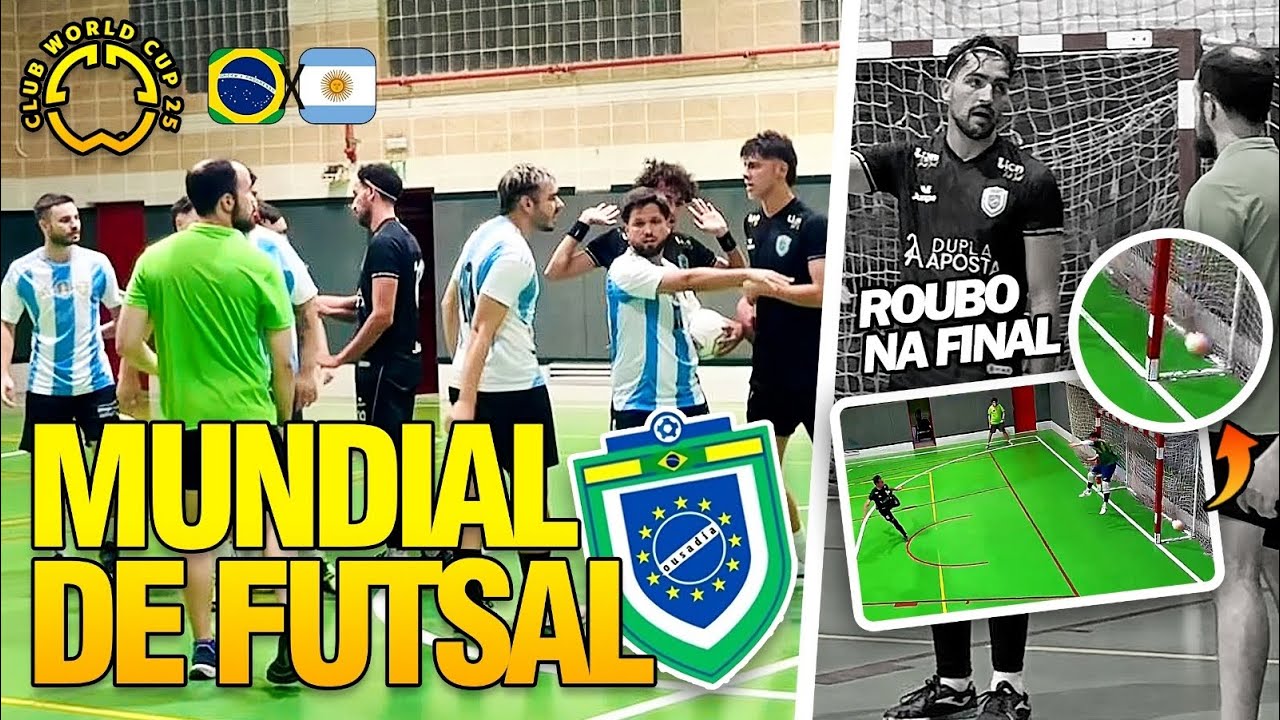 O MAIOR ROUBO DA HISTÓRIA NA FINAL DO MUNDIAL DE FUTSAL, BRASIL X ARGENTINA! 
