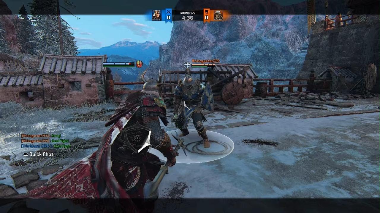 For Honor Bro, I can tell this guy made this character only. Look at his reps.