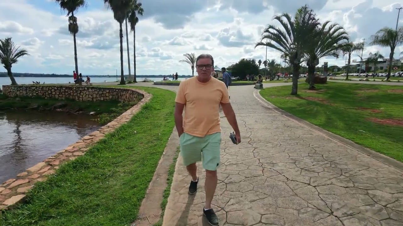 Testando o Drone no Lago Paranoá