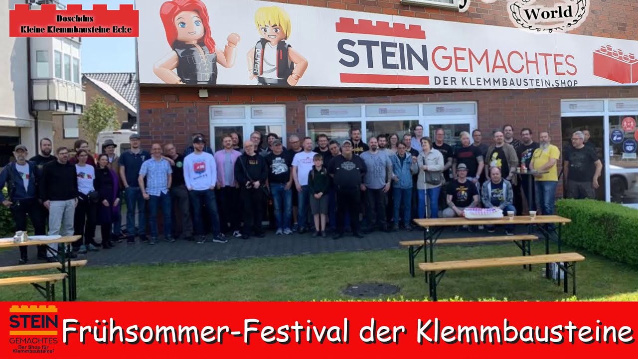 Frühsommer-Festival der Klemmbausteine in Paderborn bei @JohnnysWorld 26-27.05.2023