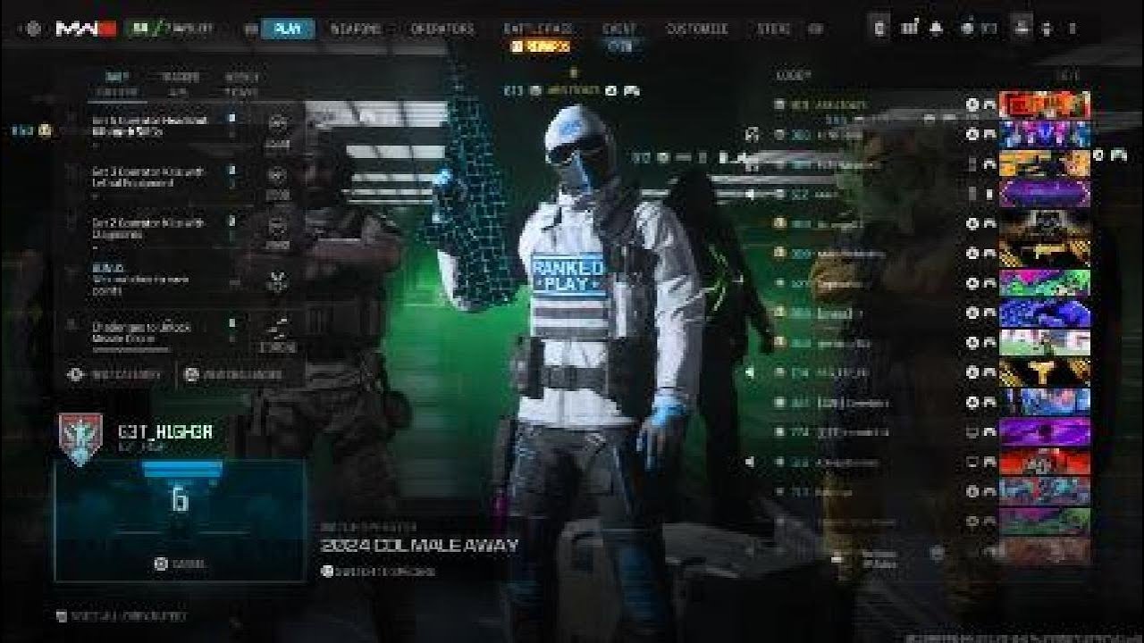 MWlll shifting grid camo Under 10min