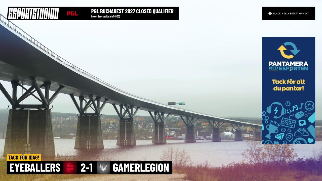 EYEBALLLERS vs GamerLegion - PGL Bucharest 2027 Closed Qualifier - Hallonkraem