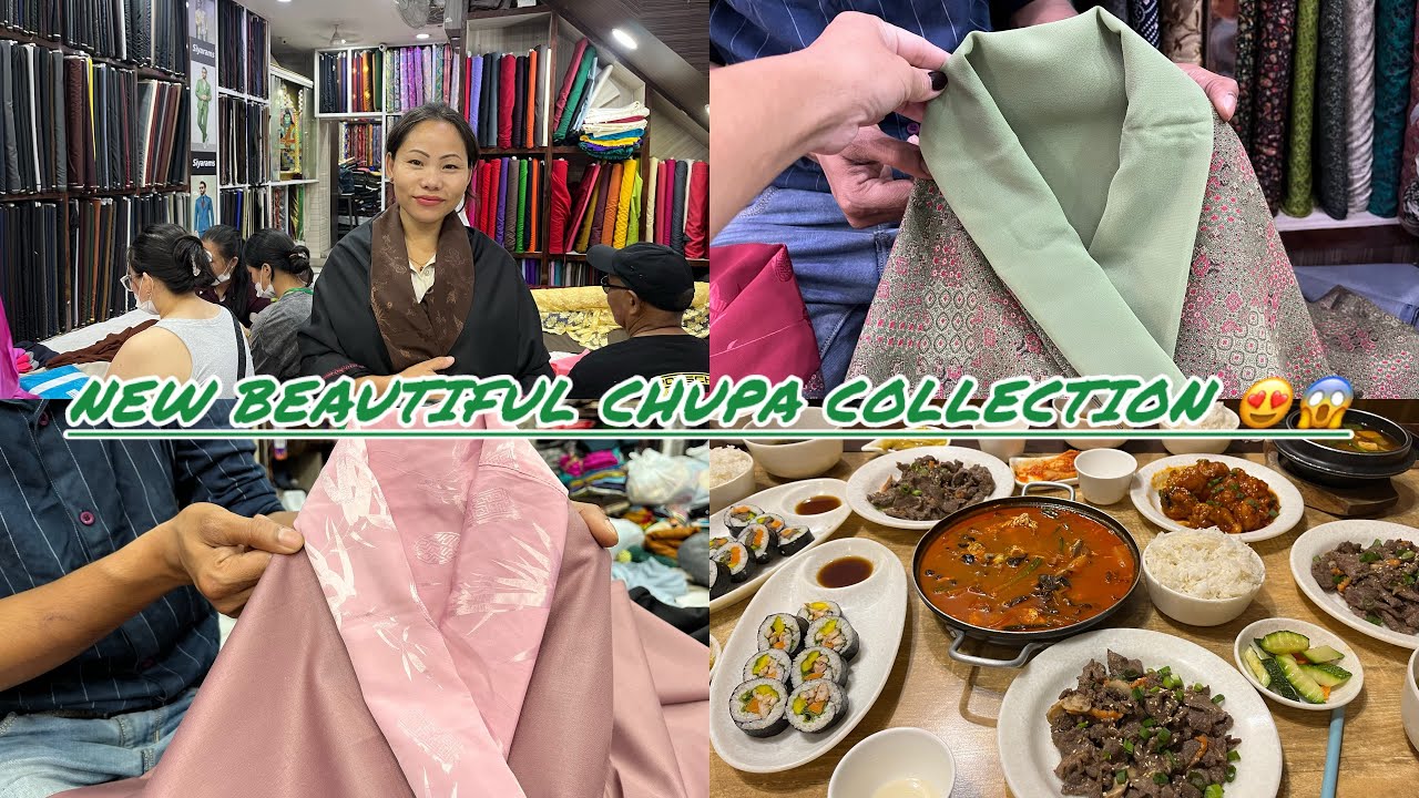 Majnuka Tila vlog✨📸| new beautiful Chupa collection 😍😱#tibetanyoutuber #tibetanvloger #collection✨