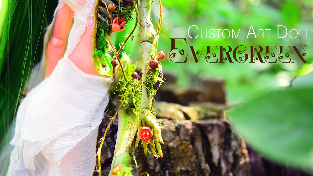 Custom Art Doll: Evergreen