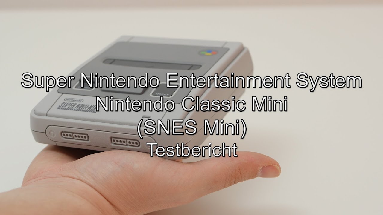 Testbericht: Super Nintendo Entertainment System Nintendo Classic Mini (SNES Mini)