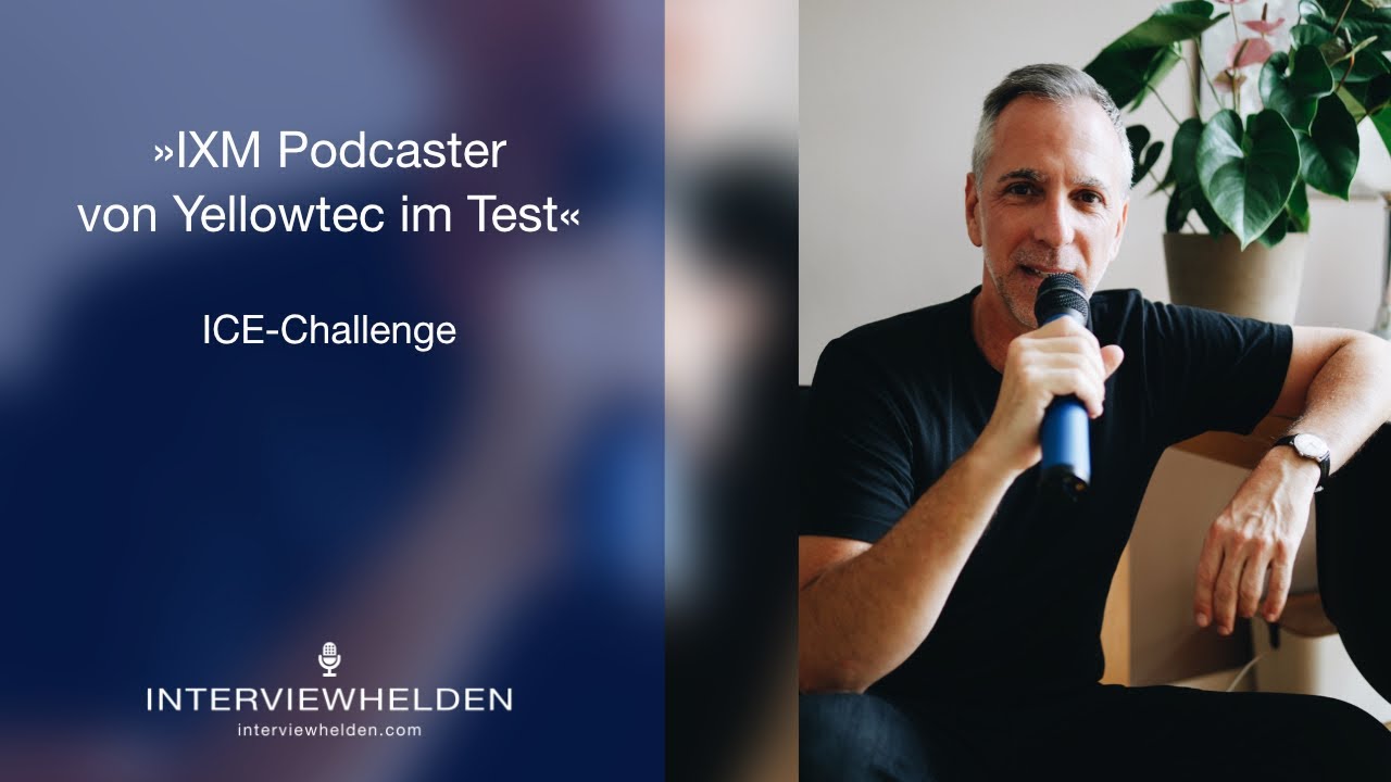 IXM Podcaster Mikrofon von Yellowtec Test und Erfahrung