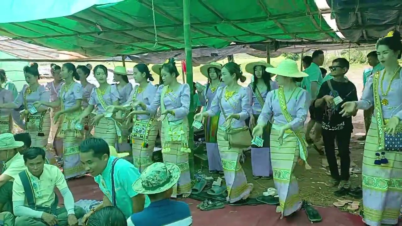 รำวงเมืองยอง รำวงที่เมืองหลวย ปอยบั้งไฟเมืองหลวย