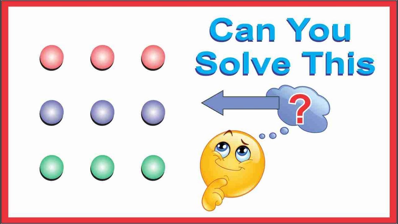 how to connect 9 dots with 4 line