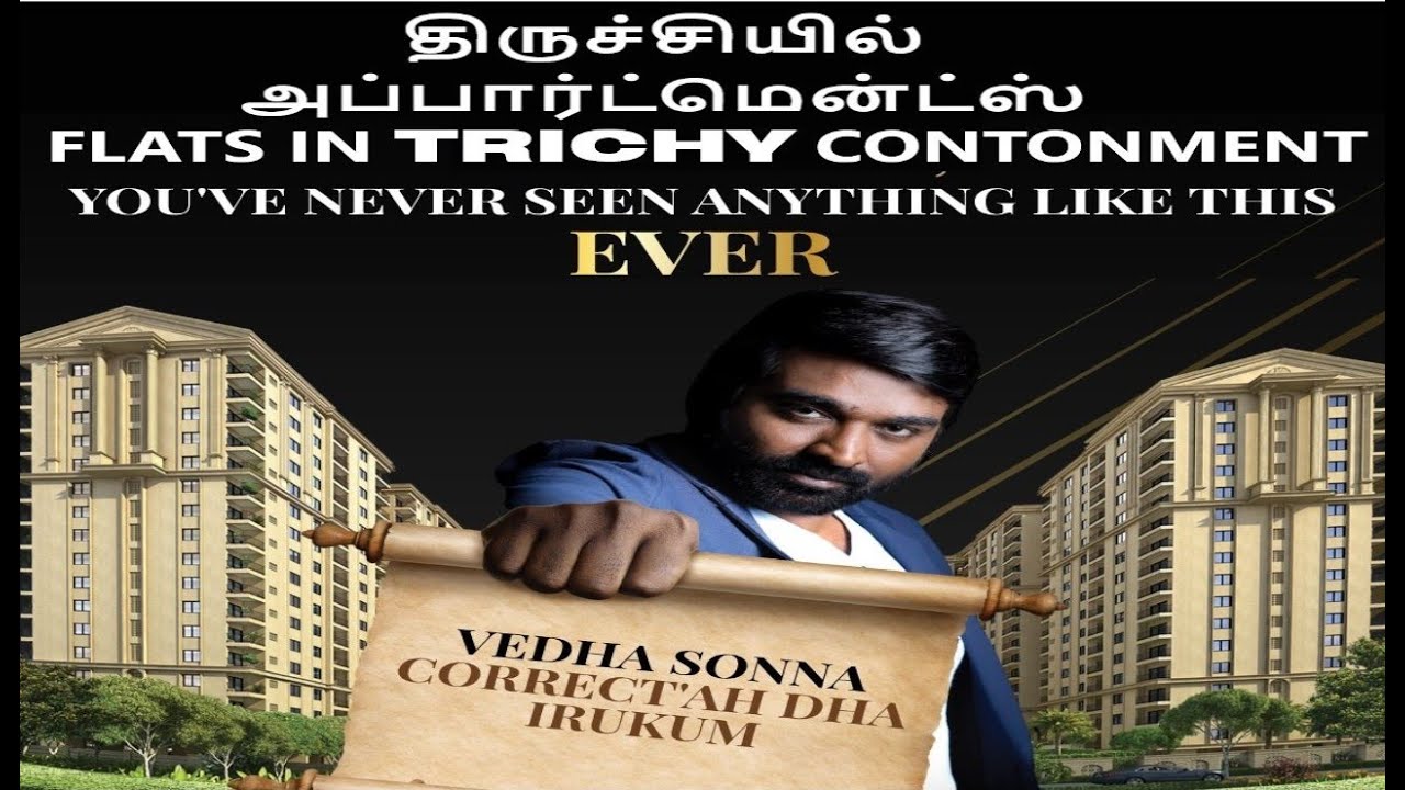 Newly constructed Luxury Flats is ready to take procession @ TRICHY CONTONMENT Book your dream Flats