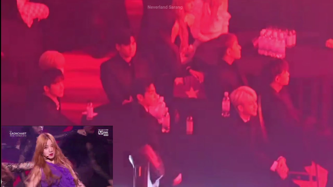 190123 IKON REACTION TO (G)I-DLE | GAONCHART 2019 | LATATA