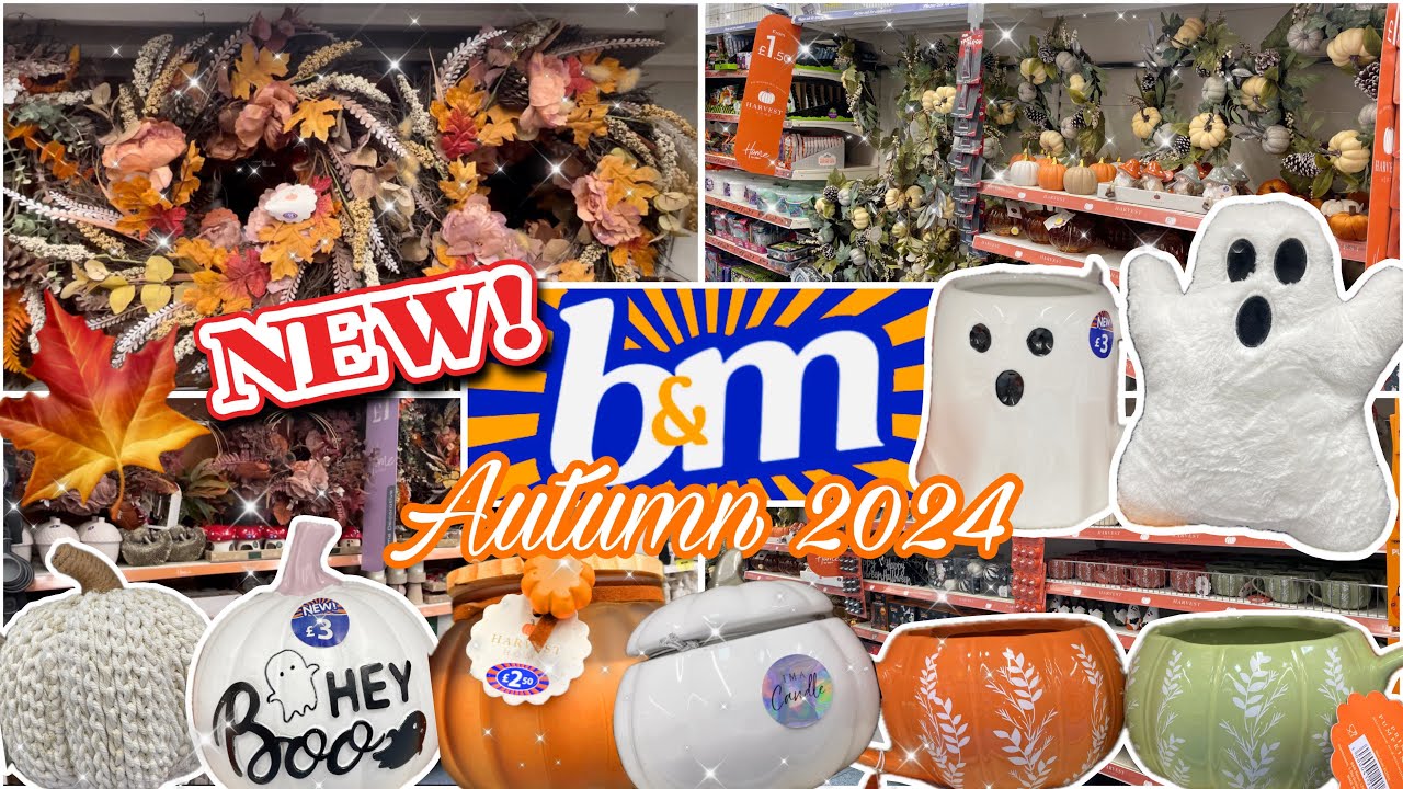 🍁 NEW IN B&M‼️ HUGE AUTUMN & HALLOWEEN COLLECTION 👻😍 COME SHOP WITH ME | AUGUST 2024 | COSY CORNER 🛒