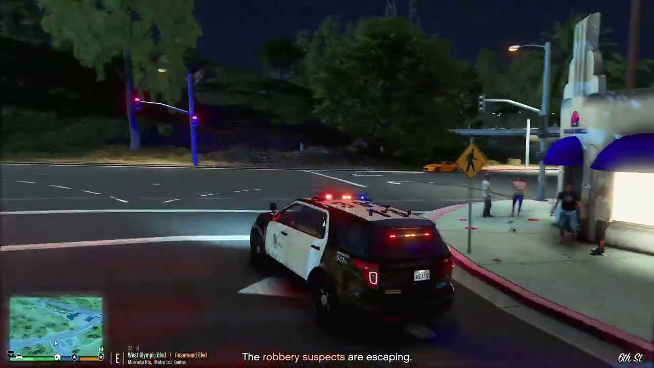 GTA V LSPDFR Shoplifting Chase + Scene Cleanup & Arrest Report