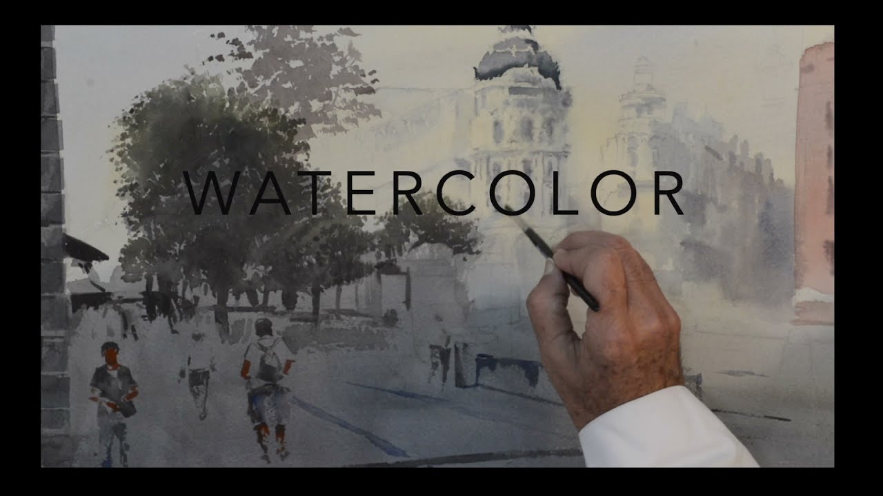 Curso de Acuarela eTrazo|Clase  13:   MADRID