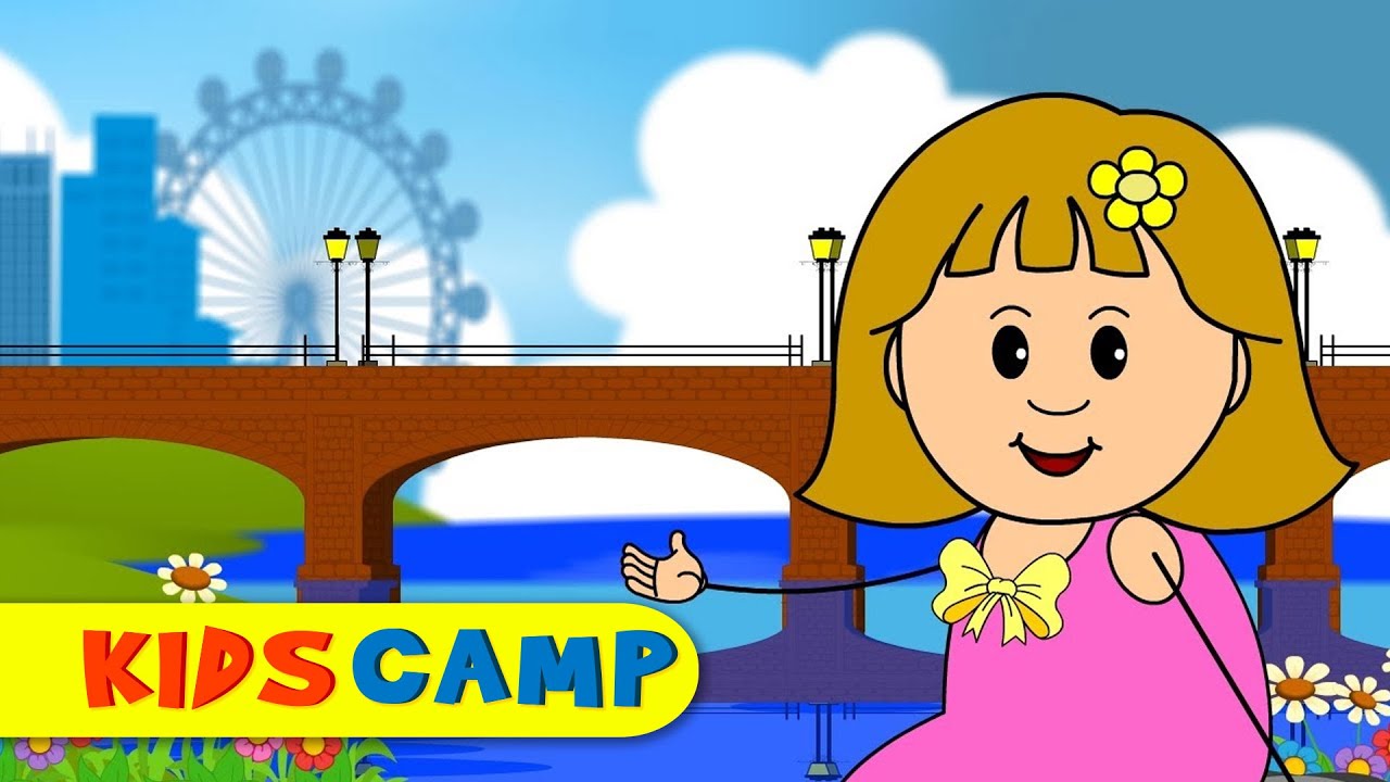 London Bridge is Falling Down | Nursery Rhymes And Kids Songs by KidsCamp