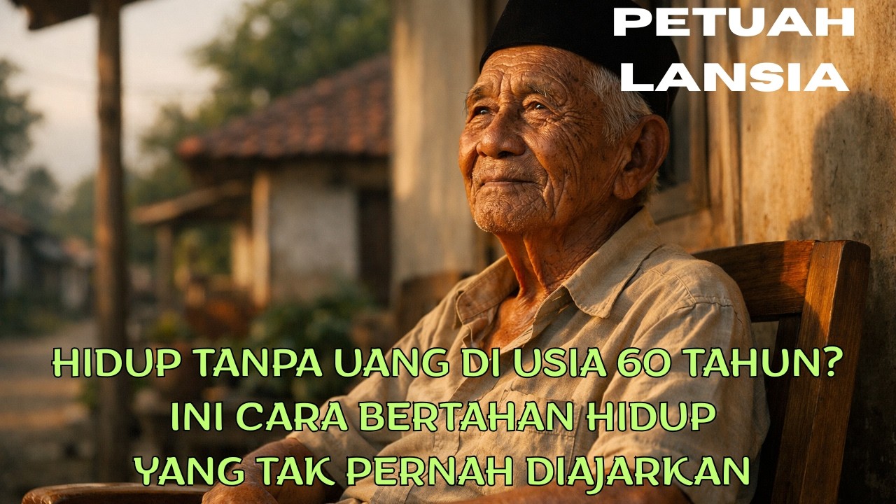 Usia Sudah 60 Tahun Tapi Tak Punya Tabungan Dengarkan Ini Sebelum Terlambat!