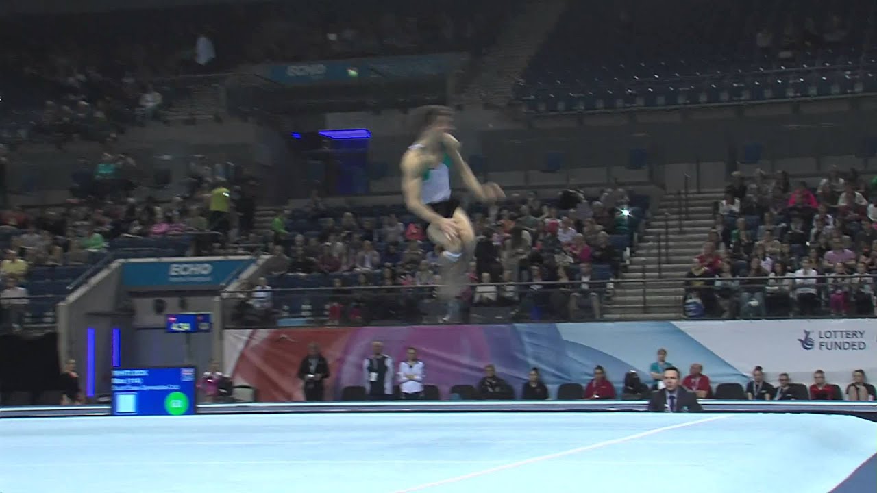 MAX WHITLOCK - GOLD - FLOOR-  APPARATUS FINAL 2014 BRITISH - MASTERS