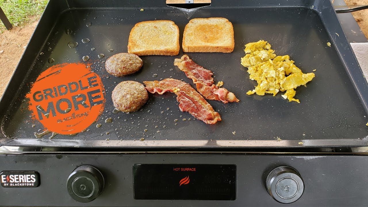 Breakfast on the Blackstone 22 inch E Series Electric Griddle