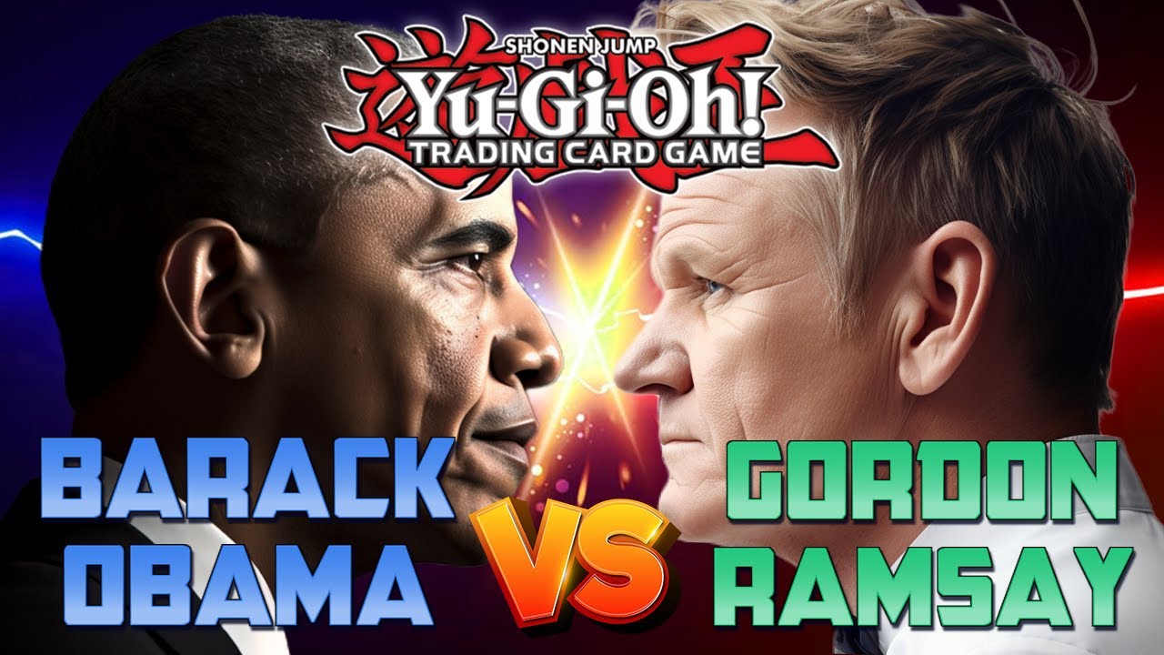 Барак Обама против Гордона Рамзи на турнире знаменитостей Yu-Gi-Oh!