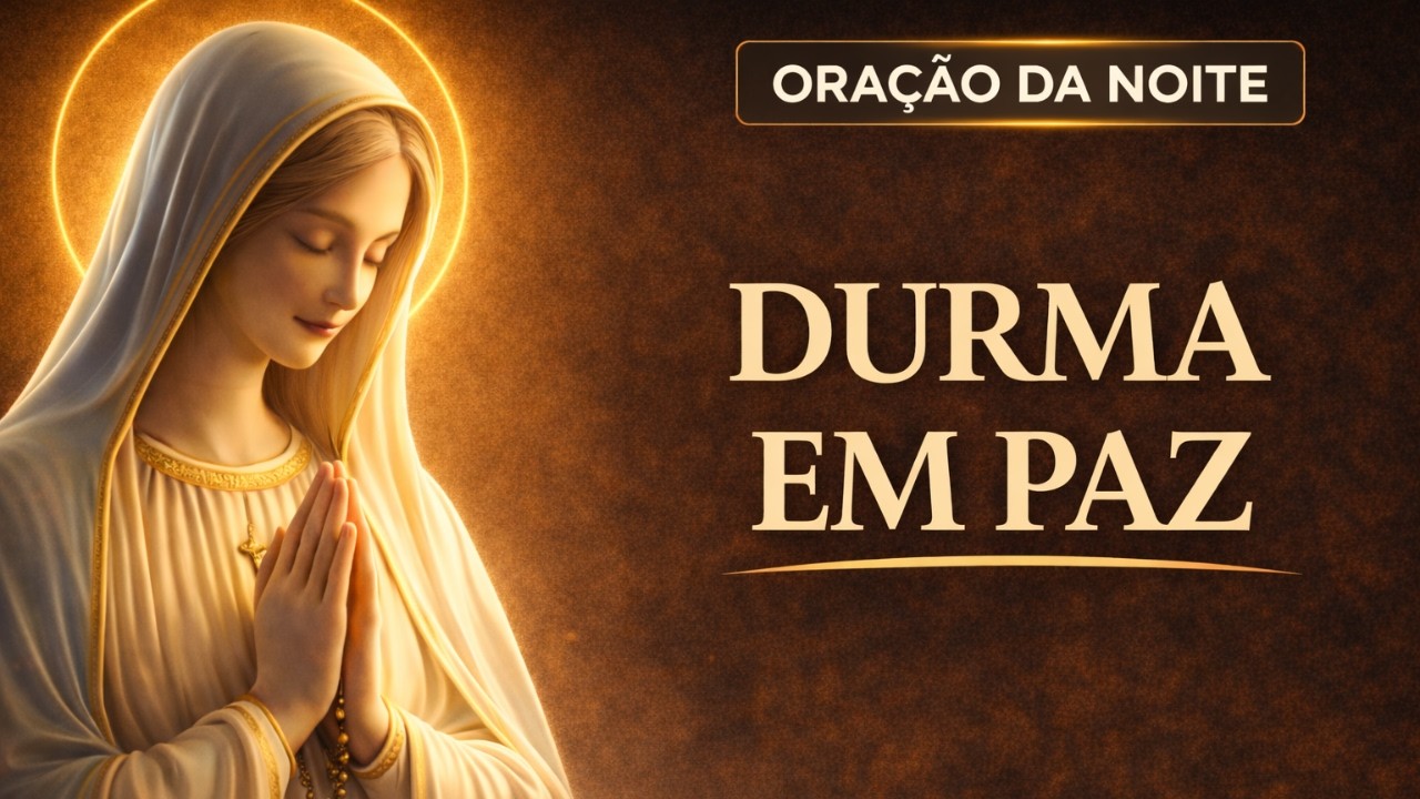 ORAÇÃO DA NOITE | Poderosa para angústia, Senhor dá-me descanso
