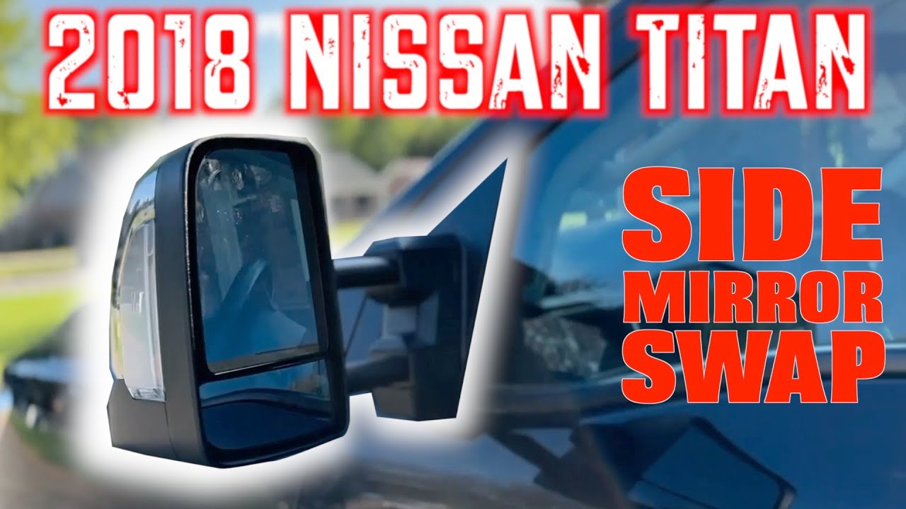 2018 Nissan Titan S | 17-21 Tow Mirrors