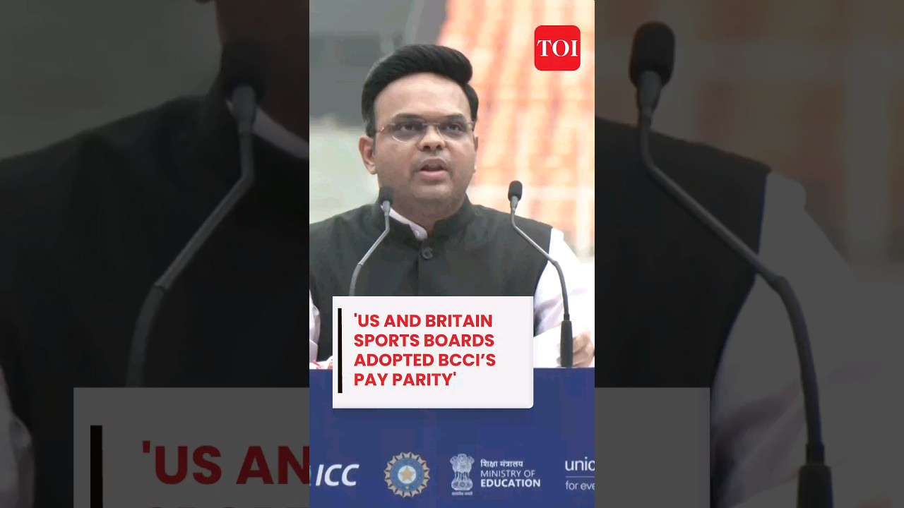 Jay Shah claims, BCCI’s pay parity adopted by US Open Tennis, English Cricket Board