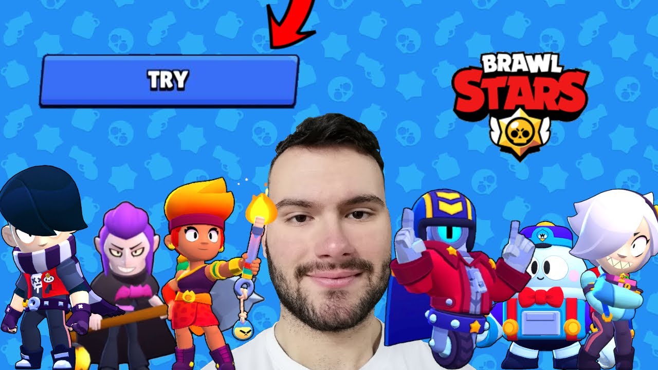 Δοκίμασα ΟΛΟΥΣ τους Brawlers που ΔΕΝ έχω! | BRAWL STARS