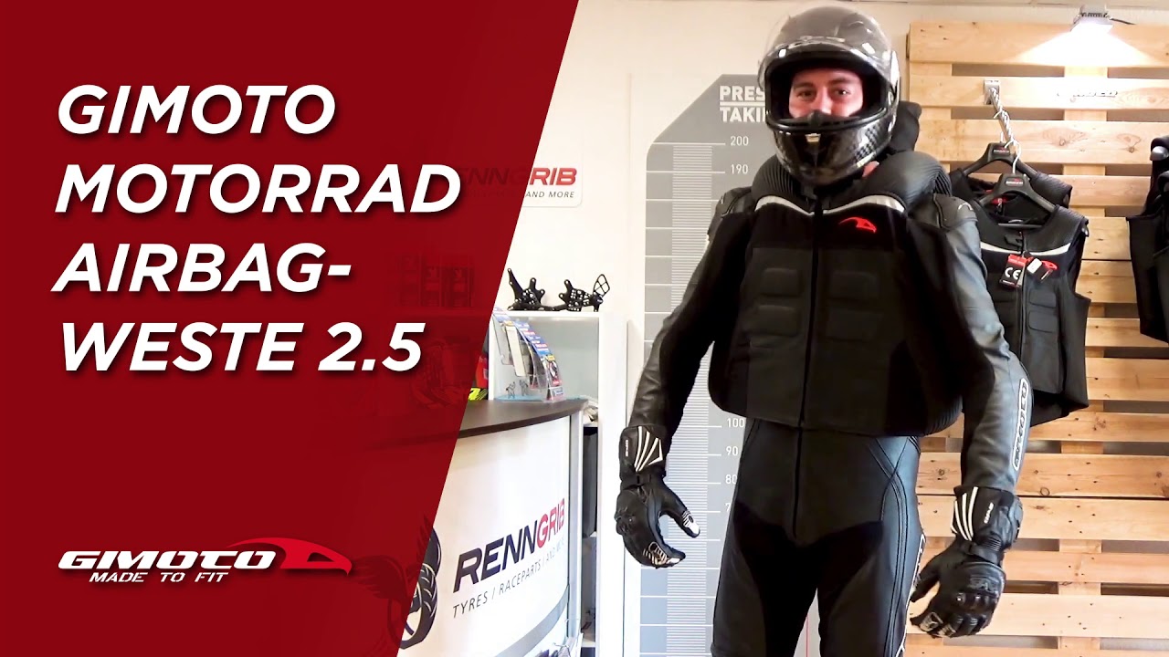 GIMOTO V-RACE 2.5 AIRBAG VEST - Tested by RENNGRIB