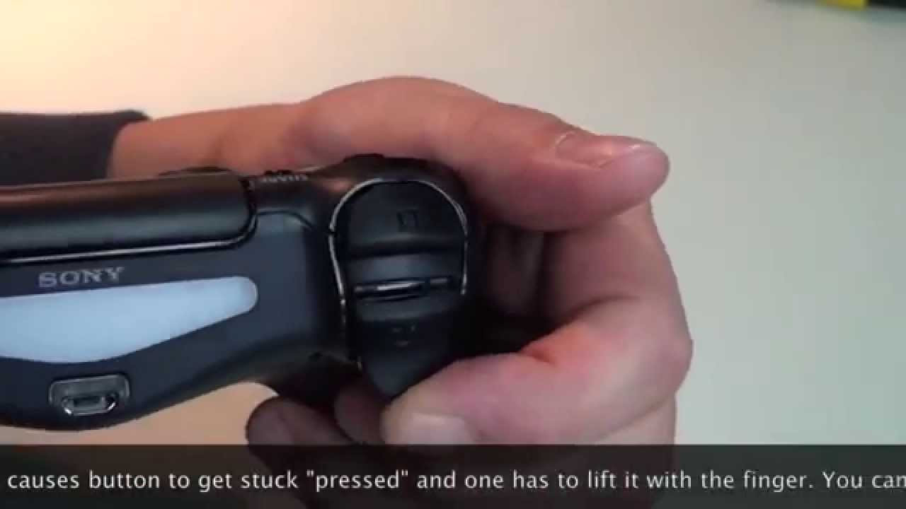 Jak naprawić przyciski L2 R2 Playstation 4. How to fix broken L2 R2 triggers.