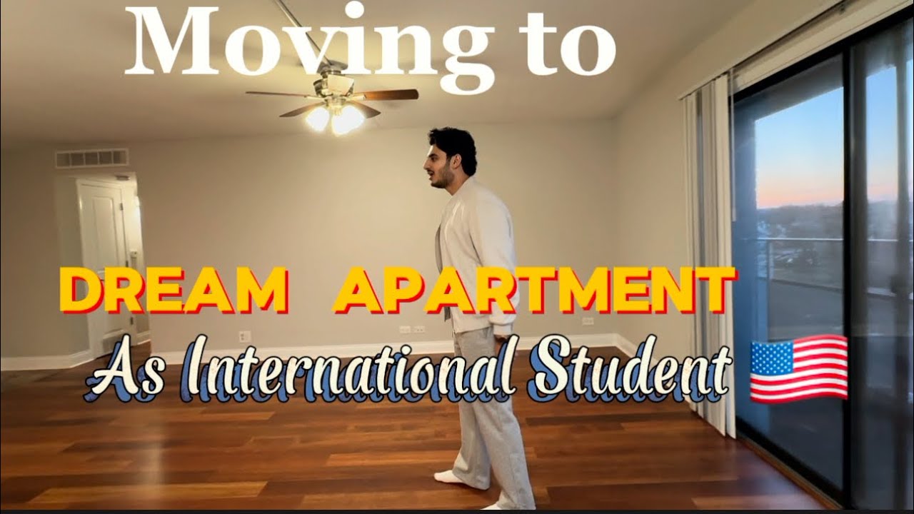 GETTING MY FIRST APARTMENT AS INTERNATIONAL STUDENT IN AMERICA 🇺🇸| STUDENT LIFE IN AMERICA |