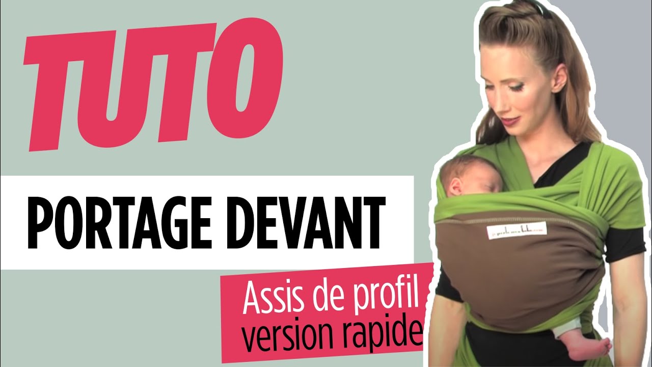 Portage devant : Assis de profil (version rapide)